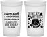 Custom Birthday 22 oz Translucent Cups - 25th Halloween | 20184