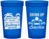 Custom Birthday 22 oz Translucent Cups - Drink Up Beaches | 20206