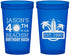 Custom Birthday 22 oz Translucent Cups - 40th Beach | 20212