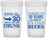 Custom Birthday 22 oz Translucent Cups - Cheers To 30 Years | 20219