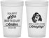 Custom Birthday 22 oz Translucent Cups - 40th | 20222