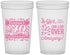 Custom Birthday 22 oz Translucent Cups - 40th | 20224