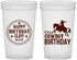 Custom Birthday 22 oz Translucent Cups - Cowboy | 20229