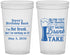 Custom Birthday 22 oz Translucent Cups - Beer Drunk | 20230
