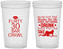 Custom Birthday 22 oz Translucent Cups - 30th Bar Crawl | 20233