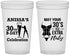 Custom Birthday 22 oz Translucent Cups - 30th Flirty At Thirty | 20236