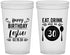 Custom Birthday 22 oz Translucent Cups - 30th | 20240