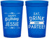 Custom Birthday 22 oz Translucent Cups - Eat Drink Partee | 20241