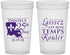 Custom Birthday 22 oz Translucent Cups - 25th Mardi Gras | 20245