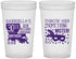 Custom Birthday 22 oz Translucent Cups - 30th Mardi Gras | 20246