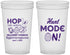 Custom Easter 22 oz Translucent Cups - Hunt Mode On Bunny | 210000