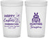Custom Easter 22 oz Translucent Cups - Egg Hunting Bunny | 210004