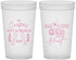 Custom Easter 22 oz Translucent Cups - Eggcited For Hunt Bunny | 210011