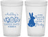 Custom Easter 22 oz Translucent Cups - Bunny Eggs | 210017