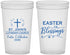 Custom Easter 22 oz Translucent Cups - Easter Blessings Church | 210029