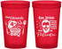 Custom 4th Of July 22 oz Translucent Cups - Eat Drink Patriotic | 220006