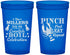 Custom 4th Of July 22 oz Translucent Cups - Pink Peel Crawfish | 220011