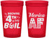 Custom 4th Of July 22 oz Translucent Cups - Merica Af | 220014