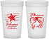 Custom 4th Of July 22 oz Translucent Cups - Beach Merica Yall | 220028