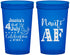 Custom 4th Of July 22 oz Translucent Cups - Nautical Anchor | 220035