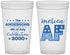 Custom 4th Of July 22 oz Translucent Cups - Merica Af | 220041