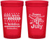 Custom 4th Of July 22 oz Translucent Cups - Red White Booze | 220042
