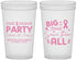 Custom Awareness 22 oz Translucent Cups - Pink Ribbon | 230004