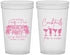 Custom Awareness 22 oz Translucent Cups - Beach Party | 230007