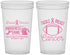 Custom Awareness 22 oz Translucent Cups - Football Tackle | 230019