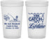 Custom Wedding 22 oz Translucent Cups - Catch Of A Lifetime | 234