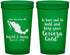 Custom Wedding 22 oz Translucent Cups - Cerveza Mexico | 240