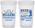 Custom Oktoberfest 22 oz Translucent Cups - Bratwurst Pretzels | 240007