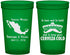 Custom Wedding 22 oz Translucent Cups - Cerveza Mexico | 241