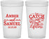 Custom Wedding 22 oz Translucent Cups - Catch Of A Lifetime Lobster | 245