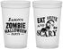 Custom Halloween 22 oz Translucent Cups - Eat Drink Be Scary | 250003