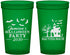 Custom Halloween 22 oz Translucent Cups - Haunted House | 250006