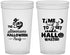 Custom Halloween 22 oz Translucent Cups - Hallowasted Pumpkin | 250013