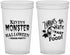 Custom Halloween 22 oz Translucent Cups - Monster Zombie | 250027