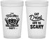 Custom Halloween 22 oz Translucent Cups - Eat Drink Be Scary | 250033