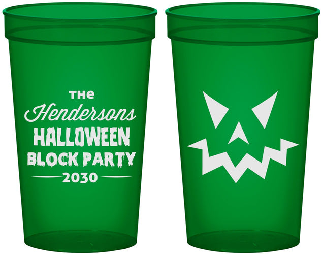 Custom Halloween 22 oz Translucent Cups - Pumpkin | 250034