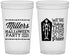 Custom Halloween 22 oz Translucent Cups - Skeleton | 250051