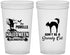 Custom Halloween 22 oz Translucent Cups - Scaredy Cat | 250055