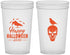 Custom Halloween 22 oz Translucent Cups - Skeleton | 250056