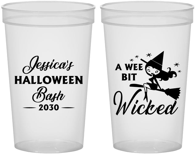 Custom Halloween 22 oz Translucent Cups - Witch | 250091