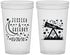 Custom Wedding 22 oz Translucent Cups - Telescope | 255