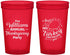 Custom Thanksgiving 22 oz Translucent Cups - Turkey | 260005