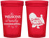 Custom Thanksgiving 22 oz Translucent Cups - Gobble Til You Wobble | 260025