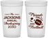 Custom Thanksgiving 22 oz Translucent Cups - Football | 260031