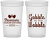 Custom Thanksgiving 22 oz Translucent Cups - Gobble Til You Wobble | 260034