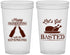 Custom Thanksgiving 22 oz Translucent Cups - Lets Get Basted | 260039